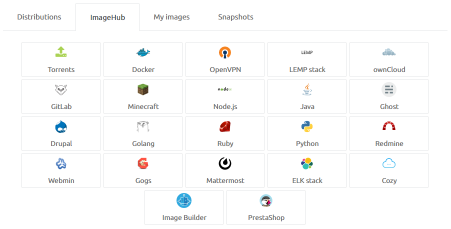 First experience with Scaleway cloud servers